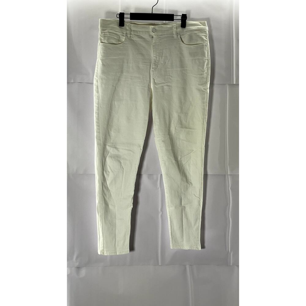 LOFT Women's White The Skinny Modern Denim Five-Pocket Jeans SZ 31